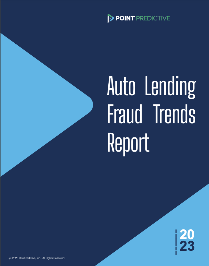 2023 auto lending fraud trends report front cover